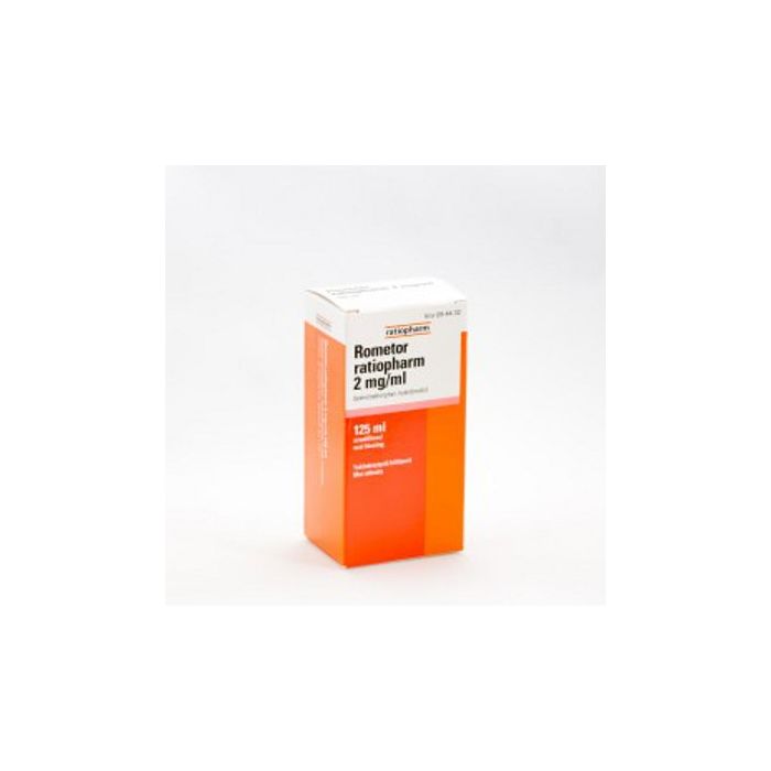 ROMETOR RATIOPHARM oraaliliuos 2 mg/ml 125 ml kuva 2