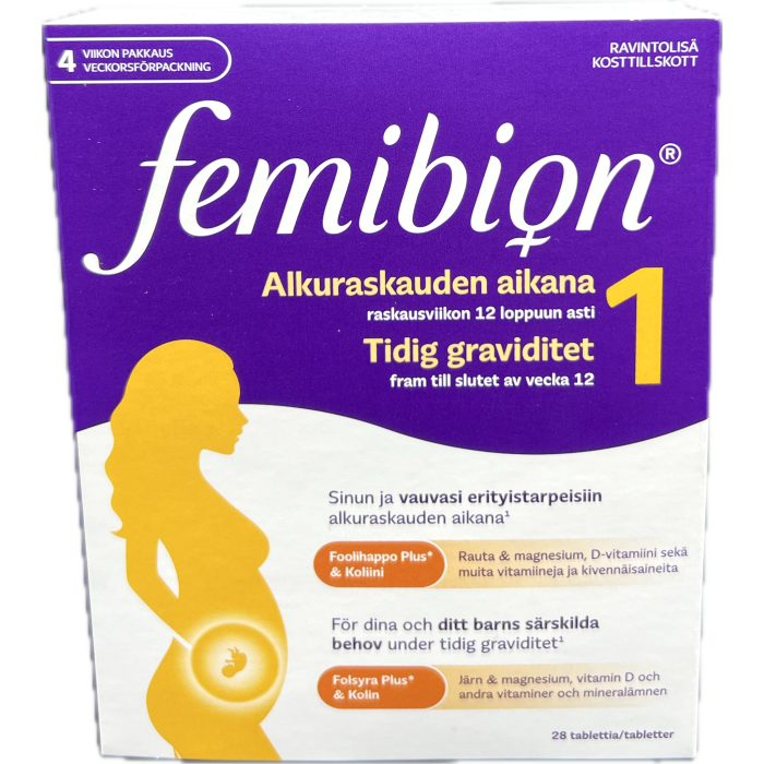 Femibion 1 28 tabl kuva 2
