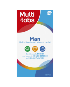 Multi-tabs Man Monivitamiini 60 tabl