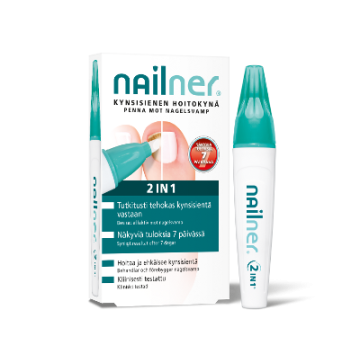 Nailner Kynsisienen Hoitokynä 2in1 4 ml