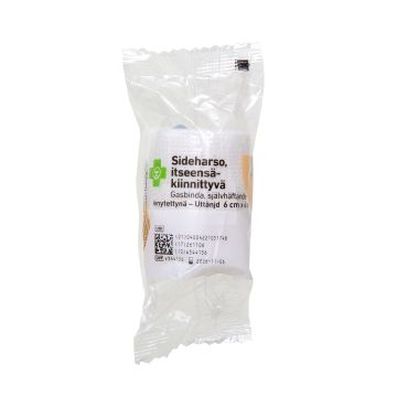 APTEEKKI Sideharso itseensäkiinnittyvä 6 cm x 4 m 1 kpl